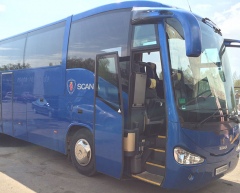 Аренда автобуса скания в Минске