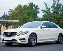 Mercedes w222 белая