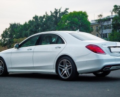 Mercedes w222 белая