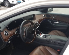 Mercedes w222 белый