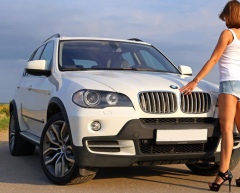 BMW x5 e70 white