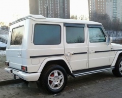 Mercedes G-Class white