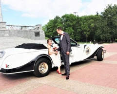 Аренда белого ретро кабриолета в Минске