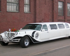 Аренда белого ретро лимузина в Минске