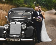 Аренда ретро авто Mercedes 170v