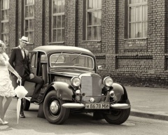 Аренда ретро авто Mercedes 170v