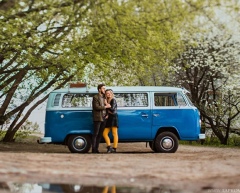 аренда ретро микроавтобуса volkswagen t2