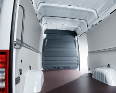 Аренда грузового спринтера в Минске с длинной базой (передняя часть авто)