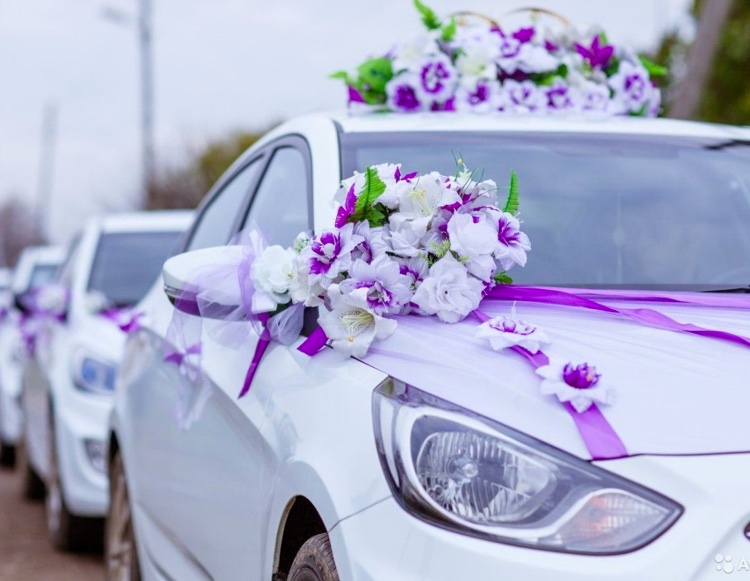 Как украсить машину на свадьбу и другое
