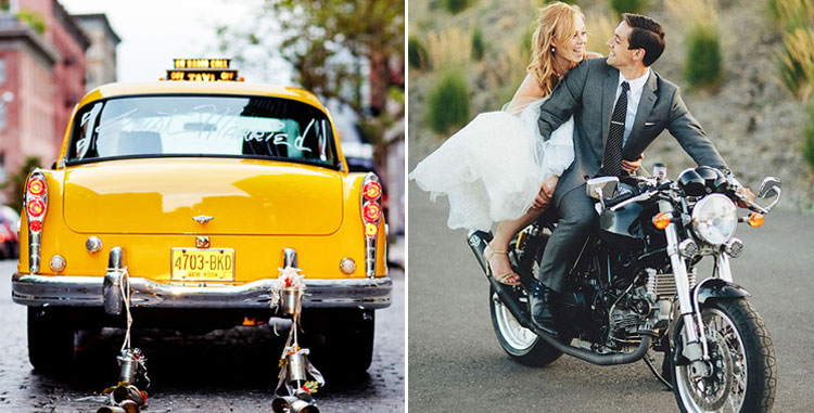 необычные свадебные машины