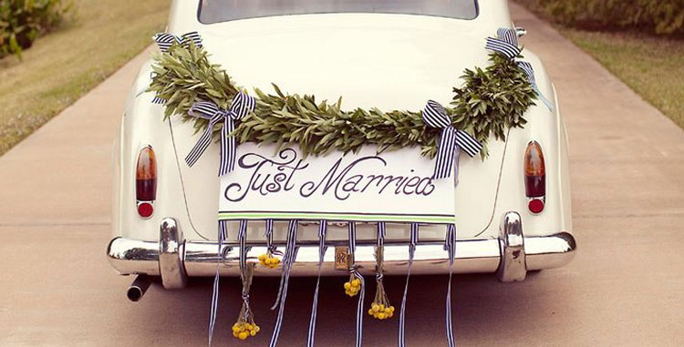 необычные свадебные машины