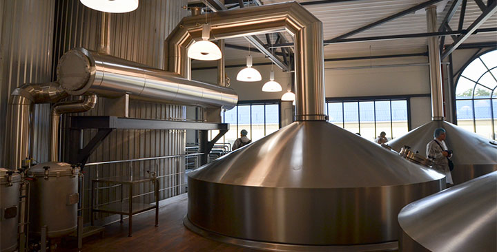 Варочный цех пивзавода