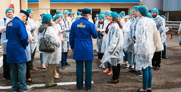 Экскурсия по заводу