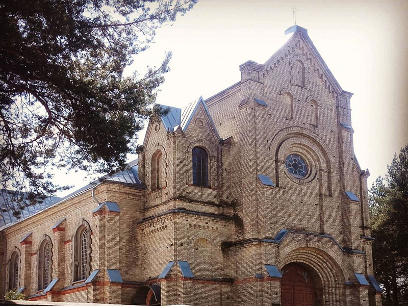 Костел Воздвижения Святого Креста в Островце (1911г.)