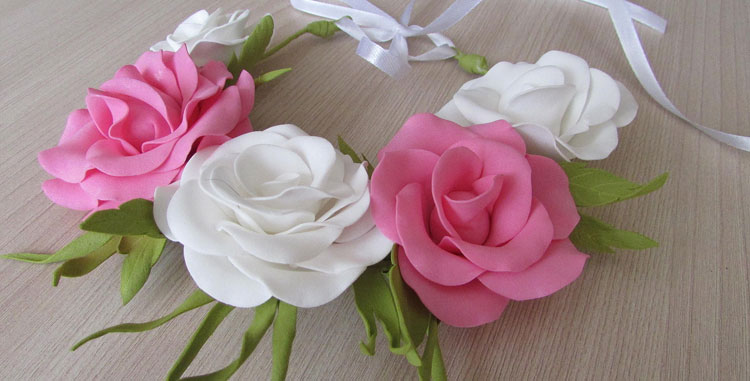 украшение из цветов для свадебного автомобиля своими руками